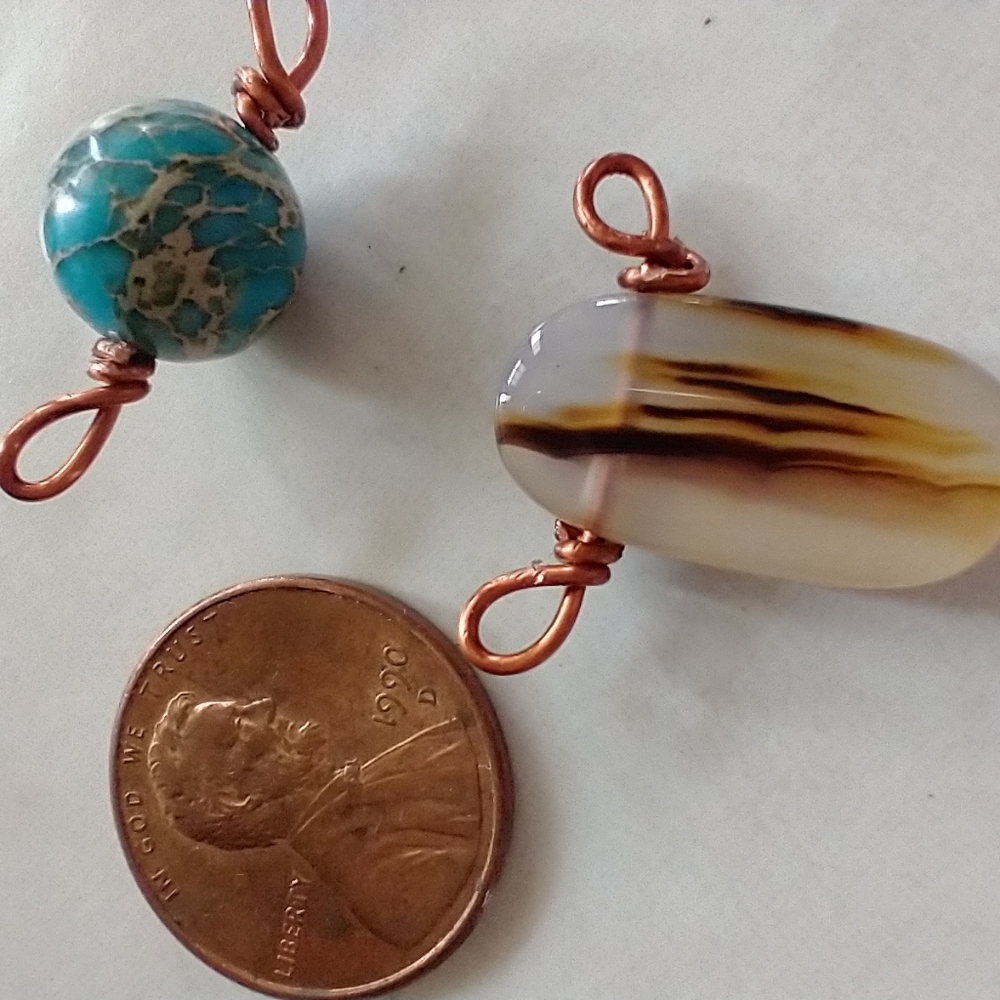 🌈Montana Moss Agate & Jasper Necklace✨ - Picture 4 of 4